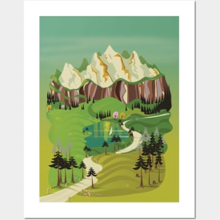 Landscape Posters and Art